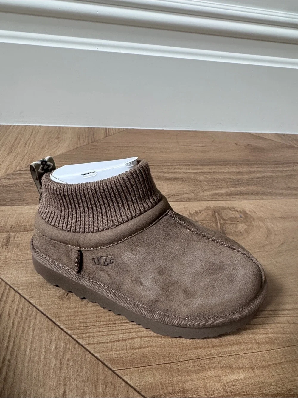 UGG Brown Classic Ultra Stretch Cuff toddler